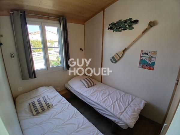 TERRAIN DE LOISIRS 202 m2 avec CHALET ossature bois 3P, 2ch,  ST PIERRE OLERON