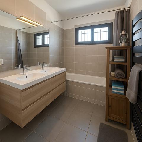 Six-Fours-les-Plages (83140) SIX FOURS LES PLAGES, QUARTIER RECHERCHE - RARE A LA VENTE MAISON CONTEMPORAINE 4 MINUTES A PIED PLAGE DE SA