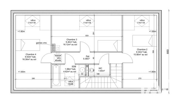 Maison à vendre 7 pièces 140 m² Lannion
