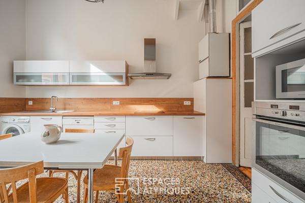 Appartement aux volumes hors norme dans un immeuble classé en centre ville