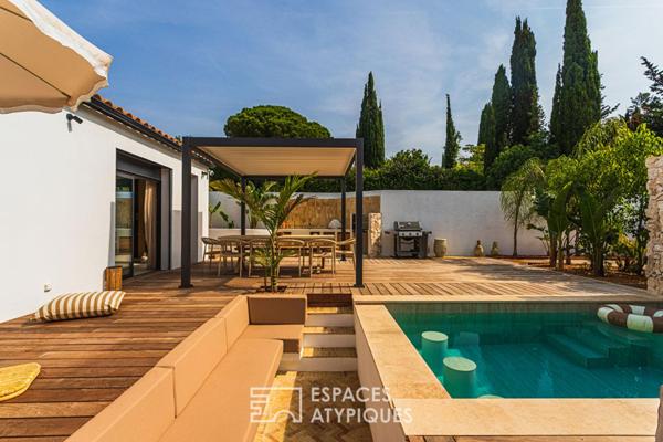 Maison contemporaine et design avec piscine