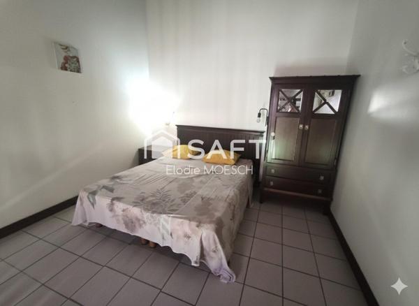 T2 Duplex avec piscine situé à 5 min à pieds de la plage d'une des plus belle plage de l'ile !