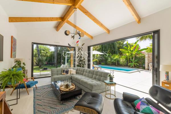 Le Bouscat – Élégante villa d’architecte de 2022 avec piscine et jardin paysager – 4 chambres et 1 bureau
