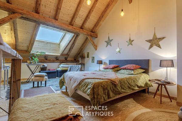 Charmante maison de village renovée avec balcons