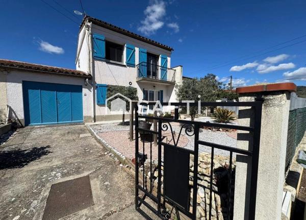 À VENDRE – Maison 3 faces rénovée avec piscine, jardin et panneaux solaires à Limoux