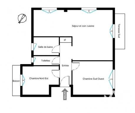 Appartement à vendre 3 pièces 59,59 m² Mandelieu-la-Napoule