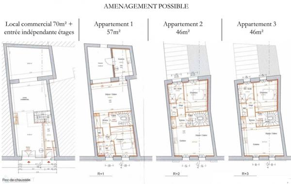MAISON DE VILLE 230 M² SUR PLATEAU