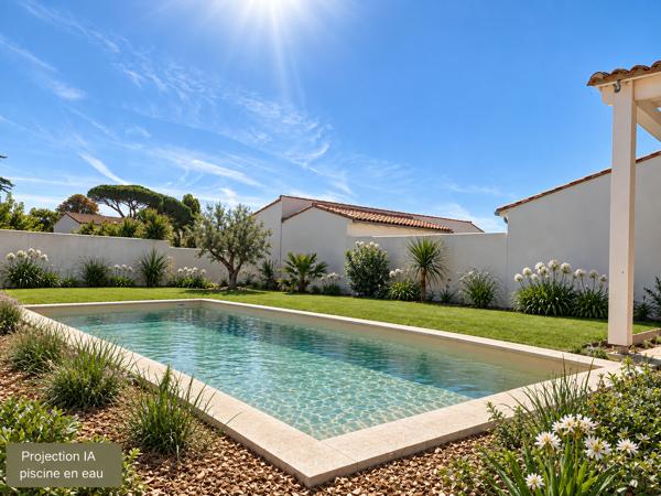 Maison neuve - 4 chambres - piscine et stationnement