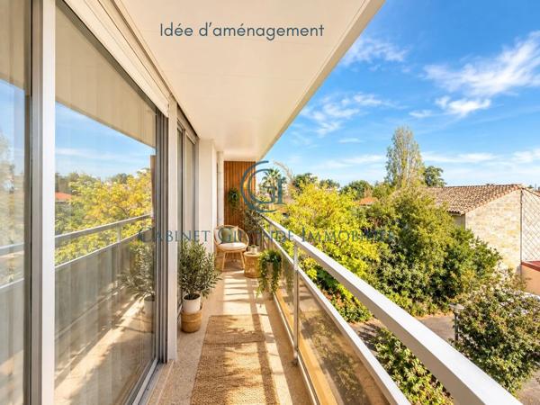 CAUDERAN APPARTEMENT T2 BALCON PARKING SECURISE Bordeaux (33200)