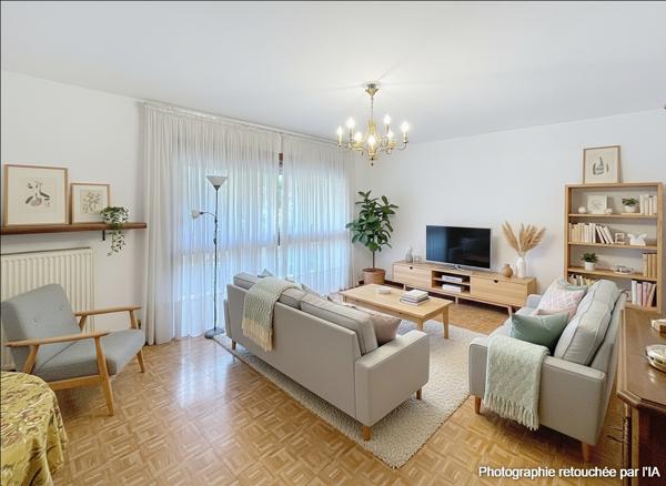 Appartement AIX SUD- T3/4- RESIDENCE SECURISEE- PLACE PARKING PRIVATIVE- CAVE