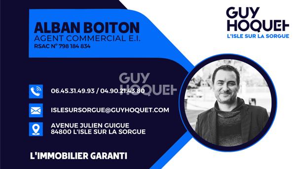 Maison neuve en cours de construction L Isle Sur La Sorgue PARTAGE DES EAUX