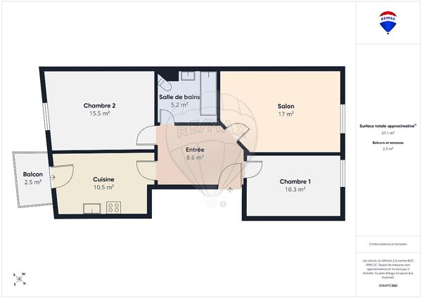 Appartement 2 chambre(s) à vendre - Fontoy, Moselle - 57