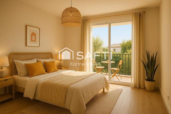 13830 - ROQUEFORT LA BEDOULE - T3 de 67,45 m2 avec terrasse et garage