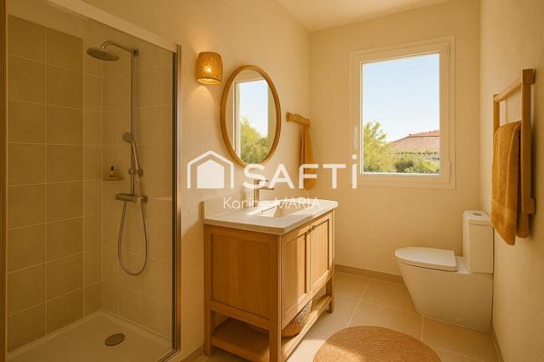 13830 - ROQUEFORT LA BEDOULE - T3 de 67,45 m2 avec terrasse et garage