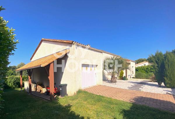 Charente-Maritime : maison de 170 m² avec jardin, garage et sous-sol aux Mathes (17570)