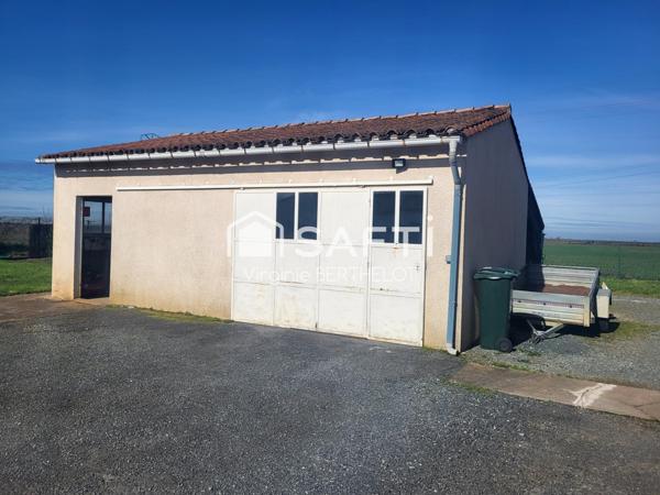 MAISON DE PLAIN-PIED/ TROIS CHAMBRES / GARAGE A NIORT !