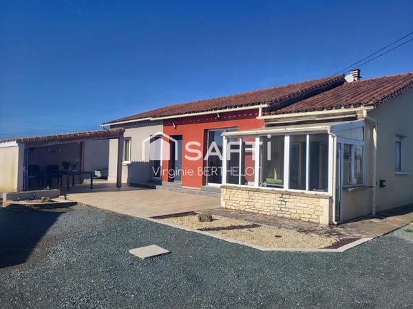 MAISON DE PLAIN-PIED/ TROIS CHAMBRES / GARAGE A NIORT !