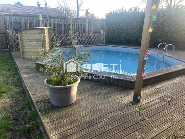 Plain-pied, entre LEOGNAN et GRADIGNAN , 5 ch