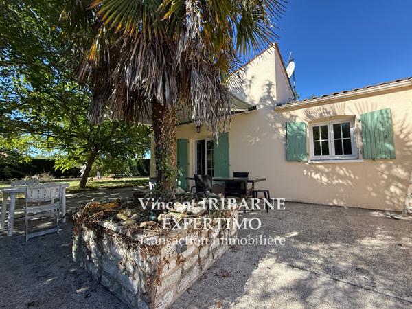 Maison de Plain-Pied, 3 Chambres, Garage et Jardin