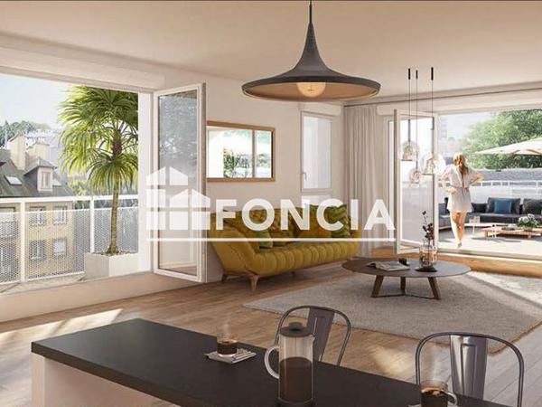 À vendre Appartement 5 pièces 115 m² - Rennes 35200