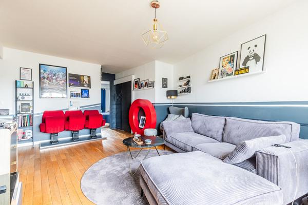 3 pièces refait à neuf résidence de standing 1970