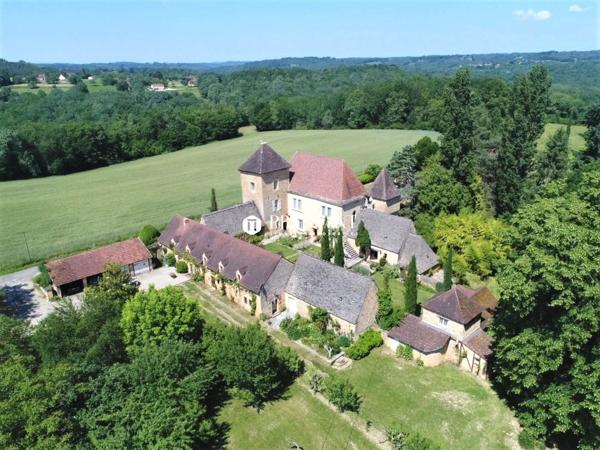 Sarlat, Elégant Manoir du XVIème siècle et ses deux maisons d’hôtes sur 3ha, SARLAT LA CANEDA