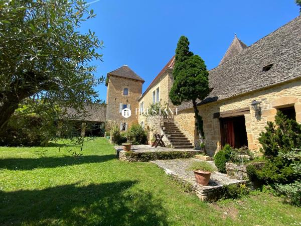 Sarlat, Elégant Manoir du XVIème siècle et ses deux maisons d’hôtes sur 3ha, SARLAT LA CANEDA
