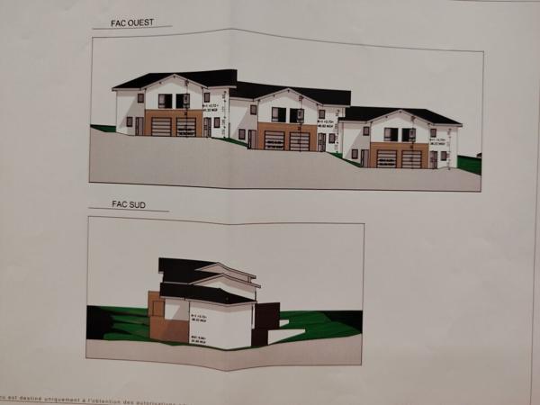 Terrain Boucau 1771 m2 PROJET 8 LOGEMENTS
