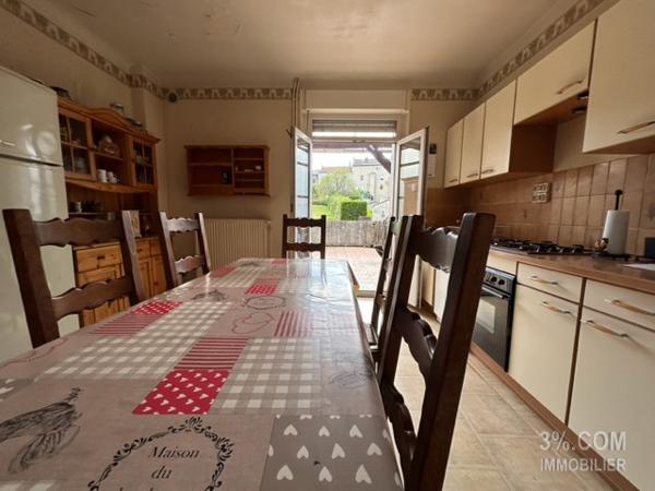 Maison 80m²-2 ch+garage et jardin à Seremange Serémange-Erzange (57290)
