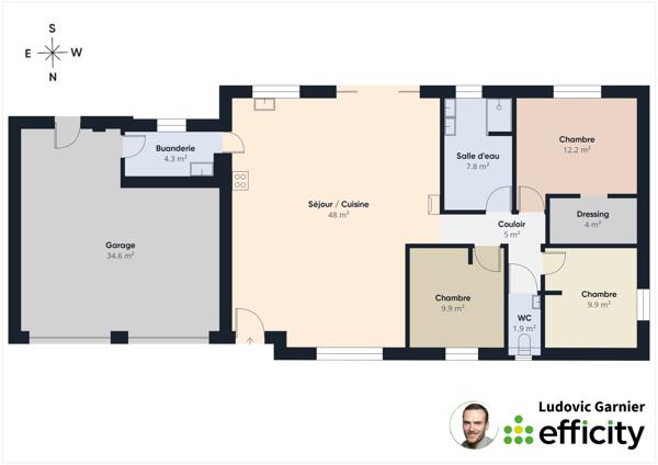 Maison
         4 pièces
        - 101 m² 187 900 € *