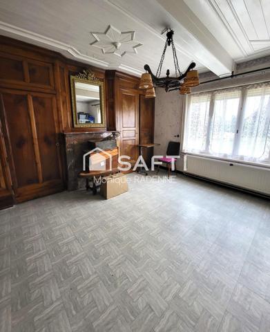 Ancien corps de ferme de plain pied à rénover