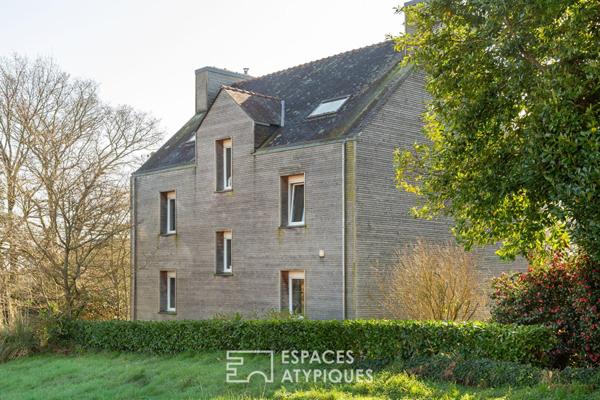 Corps de ferme rénové avec dépendances et gite entre terre et mer