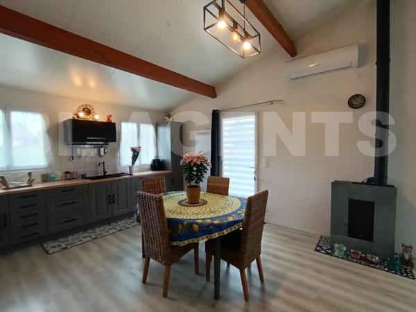 Maison de plain-pied à vendre à Brossac – Sud Charente  À deux pas du lac – Exposition plein sud