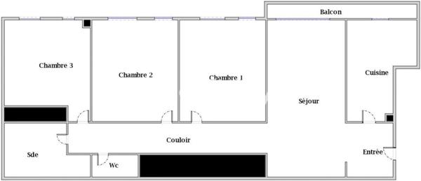 Appartement 4 pièces - 65 m²