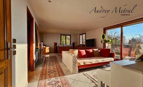 Maison de plain-pied à vendre à SERRIERES EN CHAUTAGNE (73) avec vue panoramique