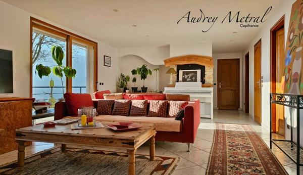 Maison de plain-pied à vendre à SERRIERES EN CHAUTAGNE (73) avec vue panoramique