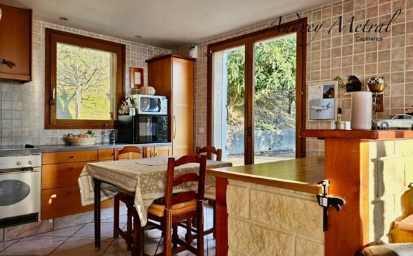 Maison de plain-pied à vendre à SERRIERES EN CHAUTAGNE (73) avec vue panoramique