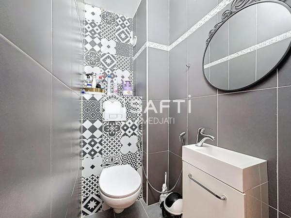 Maison familiale de 130 m² habitables, 9 pièces