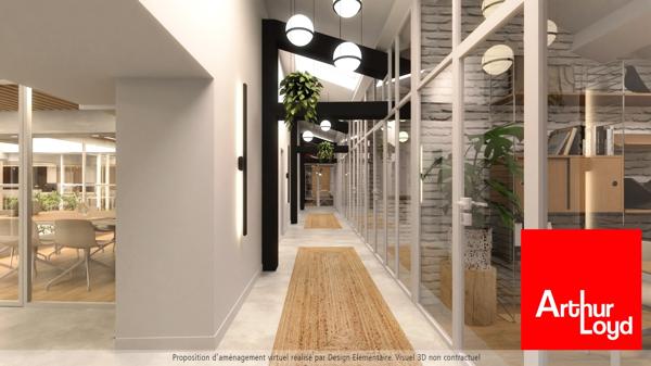 Bureaux à louer Montpellier surface divisible patio et ERP catégorie 4