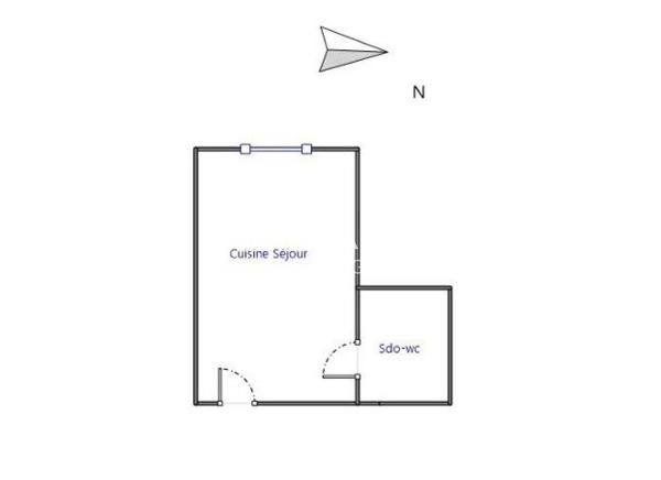 STUDIO REFAIT A NEUF, AVEC PLACE DE PARKING PRIVATIVE