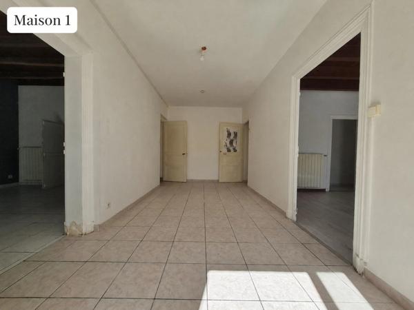 Ensemble immobilier avec 3 maisons sur 5 110 m² – Moragne 17430