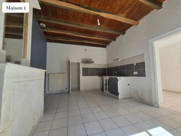 Ensemble immobilier avec 3 maisons sur 5 110 m² – Moragne 17430