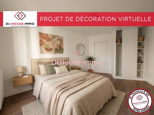 Appartement à vendre 3 pièces de 61 m²