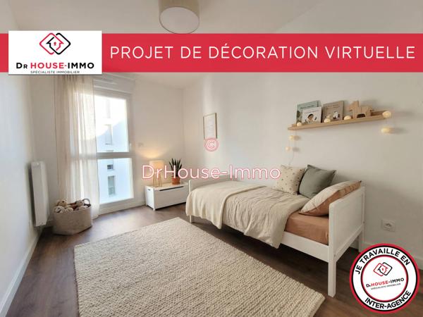 Appartement à vendre 3 pièces de 61 m²