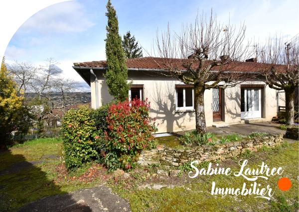 Mazamet (81200) Maison familiale – Quartier recherché de la Lauze – Calme absolu