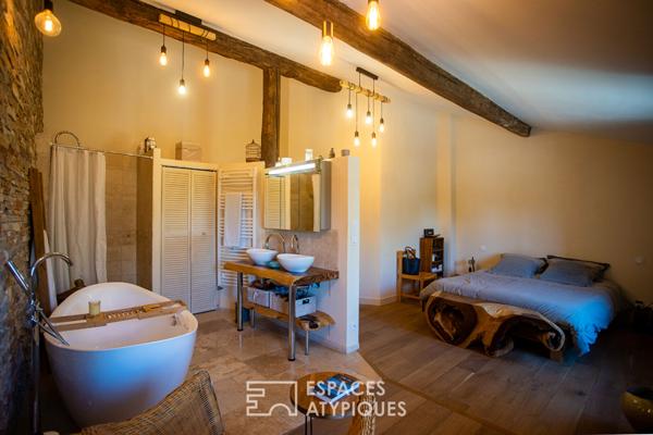 Grande propriété atypique avec 7,7 ha et vues sur l’Alaric – Capendu