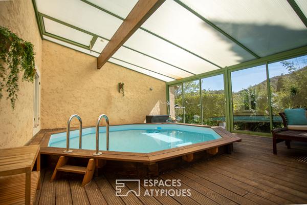 Grande propriété atypique avec 7,7 ha et vues sur l’Alaric – Capendu