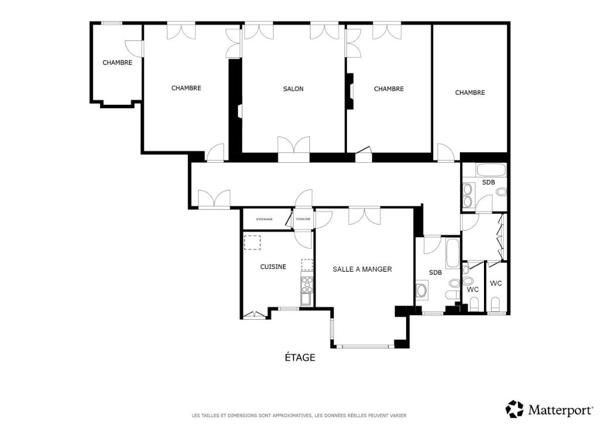 Carré d’Or / Bas Gambetta – Appartement de prestige de 205 m² au sein d’un Palais niçois.