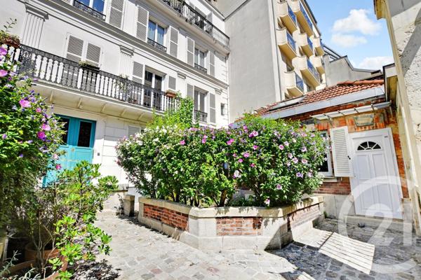 Maison à vendre  3 pièces - 58 m2 PARIS - 75018