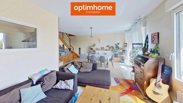 Duplex lumineux 78 m² Carrez / 95 m² au sol – Vue imprenable sur la Vilaine, Redon centre